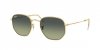 OKULARY RAY-BAN® HEXAGONAL RB 3548 001/BH 51 ROZMIAR M